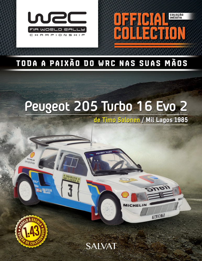 Peugeot 205 Turbo 16 Evo 2 1985 WRC Nº 14