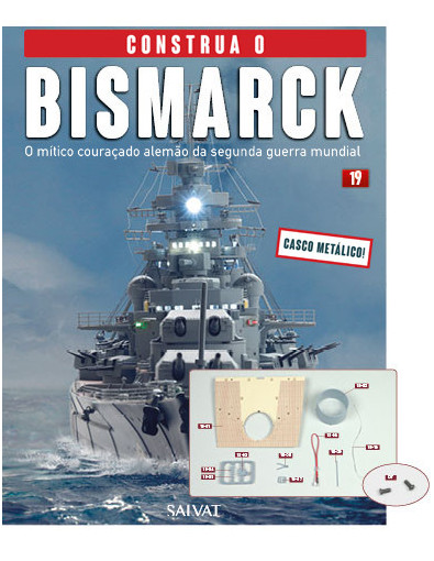 Nº 19 Montagem do farol de proa