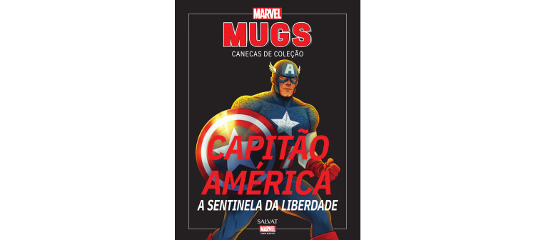 Nº 1 - Caneca Capitão América