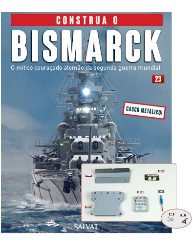Nº 23 Secção do casco e superestrutura Nº 23 Secção do casco e superestrutura