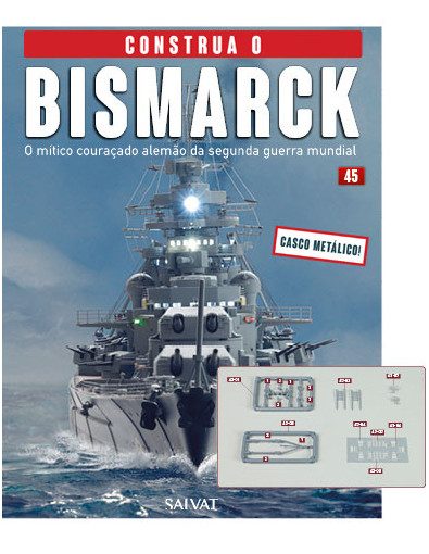 Nº 45 Mais detalhes para o mastro de combate Nº 45 Mais detalhes para o mastro de combate
