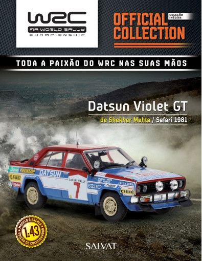 Datsun Violet GT 1981 WRC Nº 25