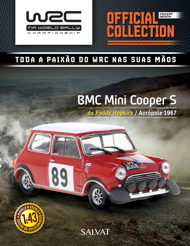 BMC Mini Cooper S 1967 WRC Nº 31