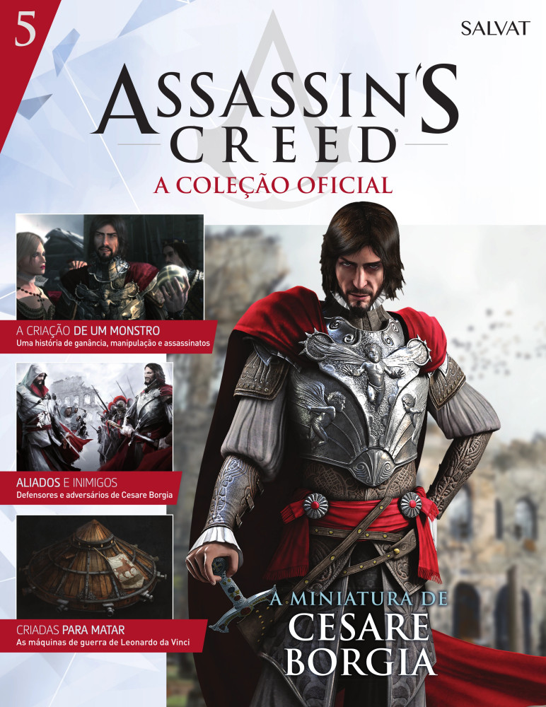 Nº5 Cesare BorgiaAssassin's Creed - A Coleção Oficial