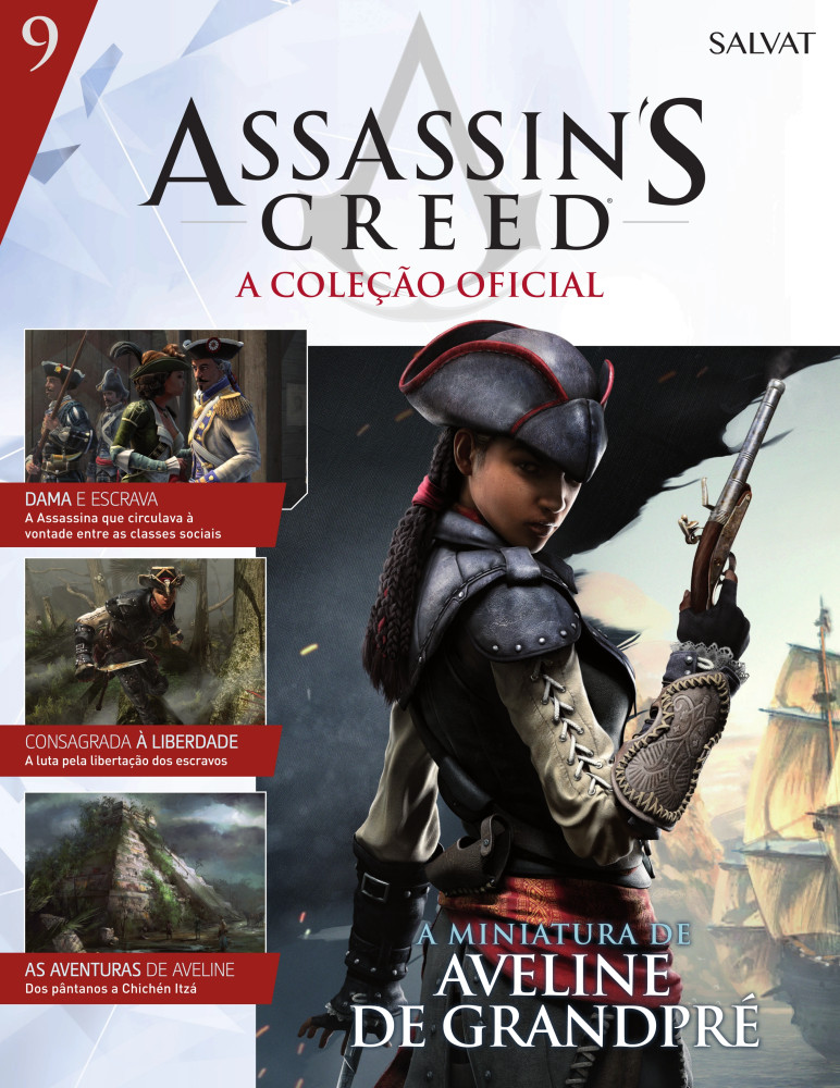 Nº9 Aveline De GrandpréAssassin's Creed - A Coleção Oficial