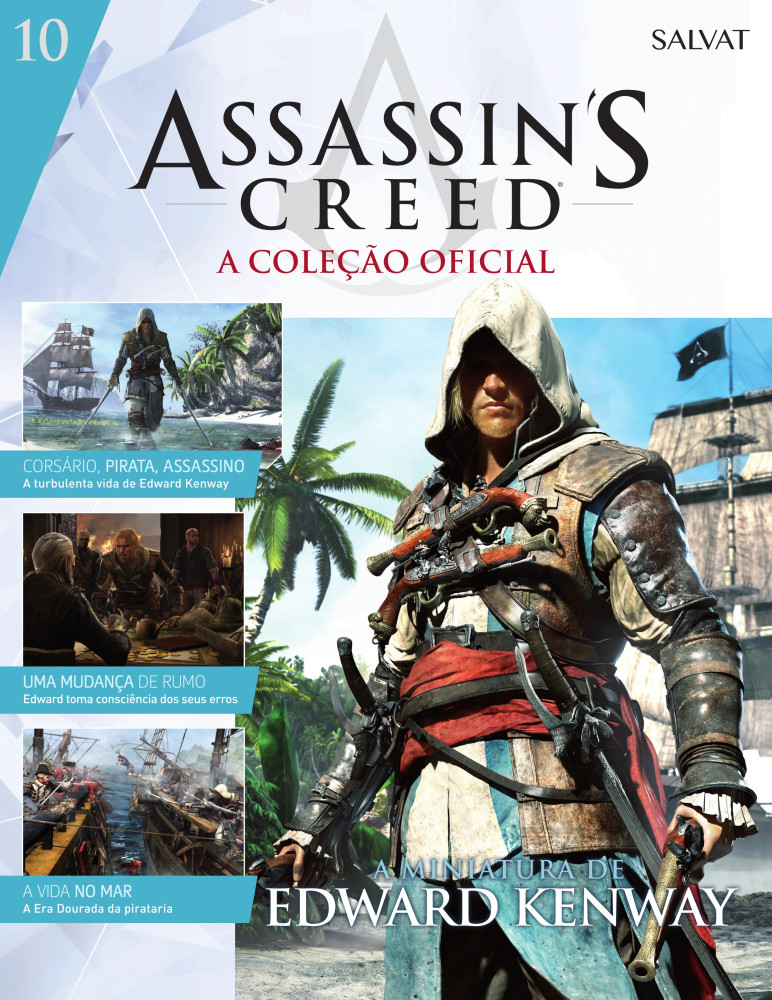 Nº10 Edward KenwayAssassin's Creed - A Coleção Oficial