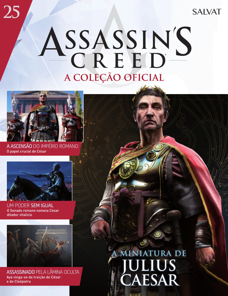 Nº25 Julius CaesarAssassin's Creed - A Coleção Oficial