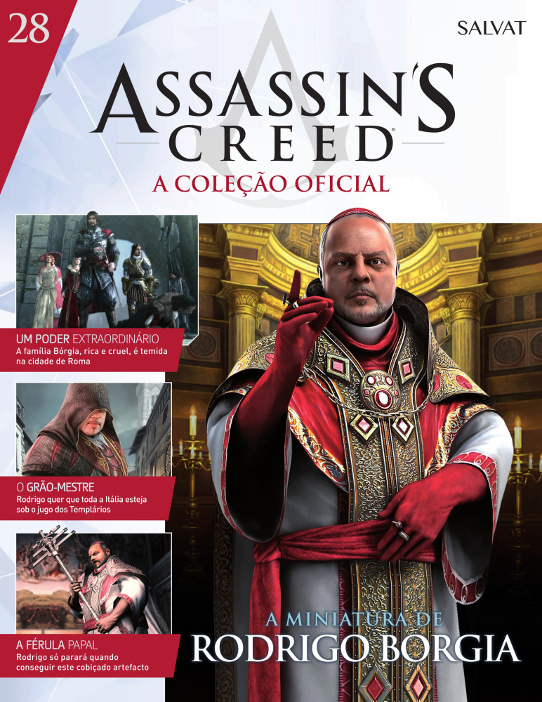 Nº28 Rodrigo BorgiaAssassin's Creed - A Coleção Oficial