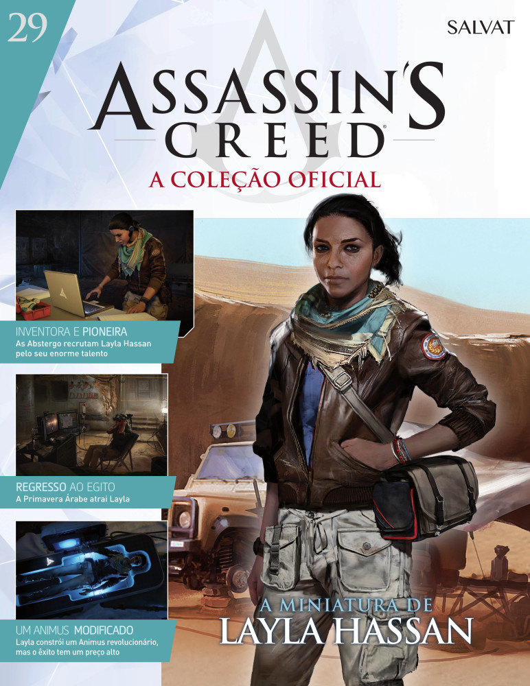 Nº29 Layla HassanAssassin's Creed - A Coleção Oficial