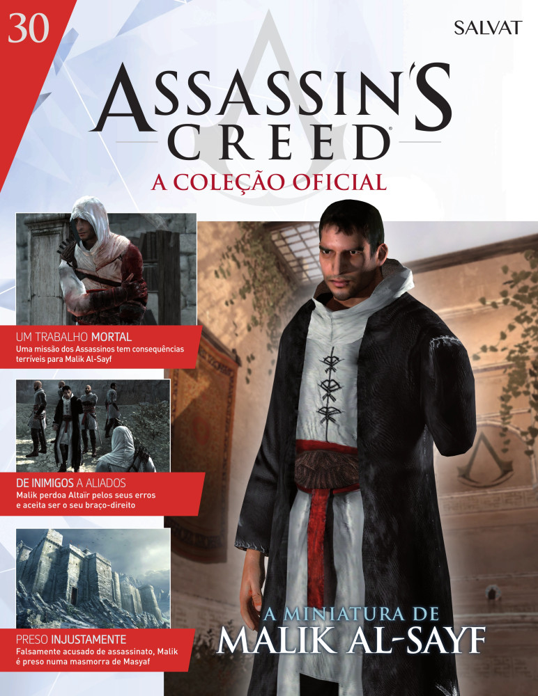 Nº30 Malik Al-SayfAssassin's Creed - A Coleção Oficial