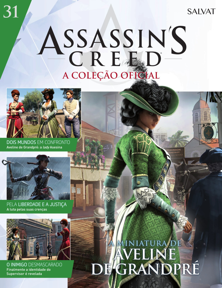 Nº31 Aveline De GrandpréAssassin's Creed - A Coleção Oficial