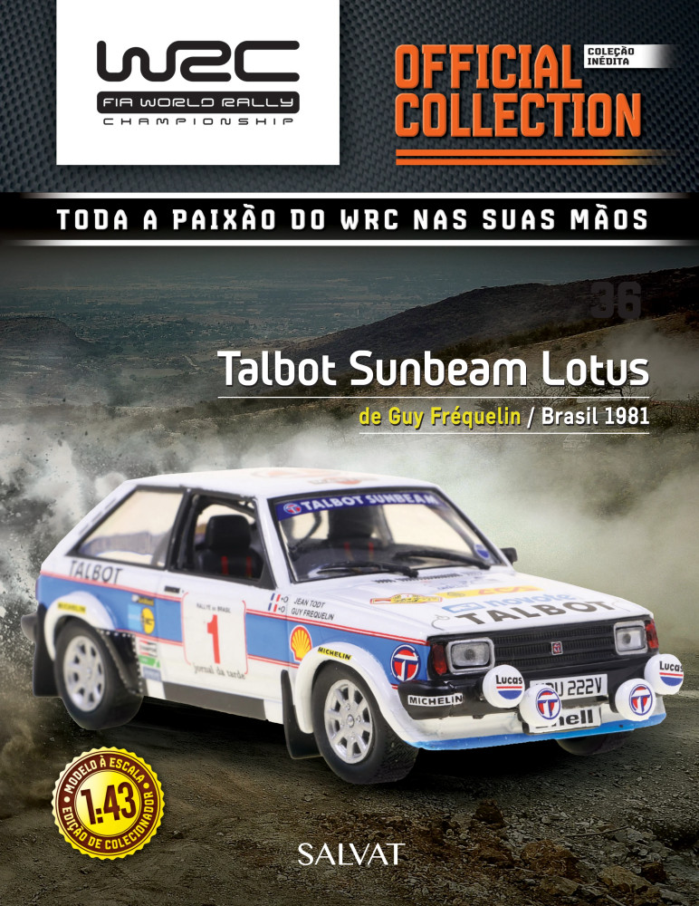 Talbot Sunbeam Lotus 1981 WRC Nº 36