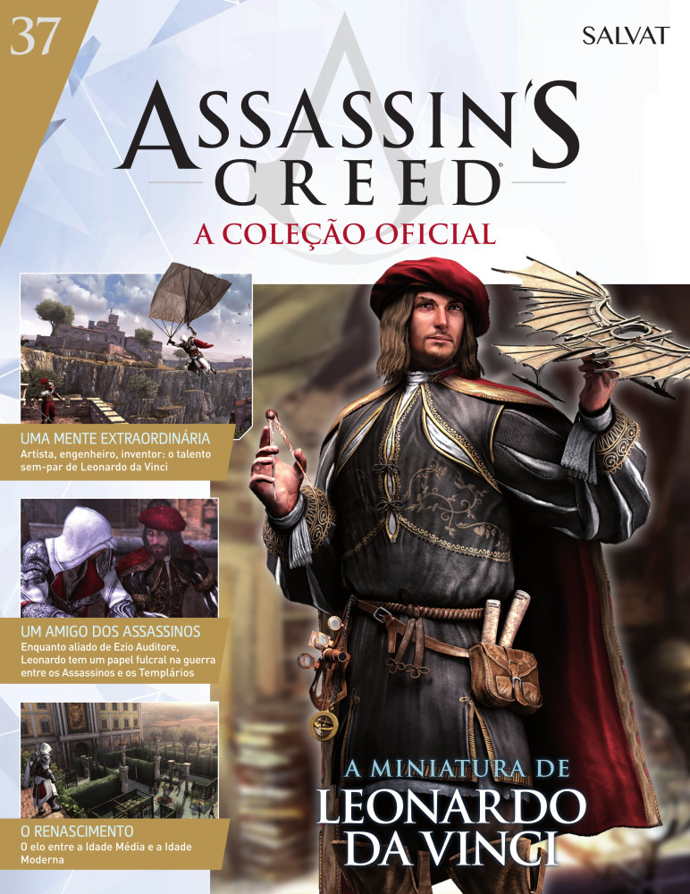 Nº37 Leonardo Da VinciAssassin's Creed - A Coleção Oficial